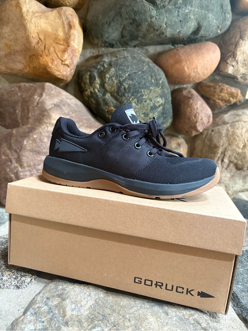 GORUCK Women’s Black Athletic Trainer with Gum Sole